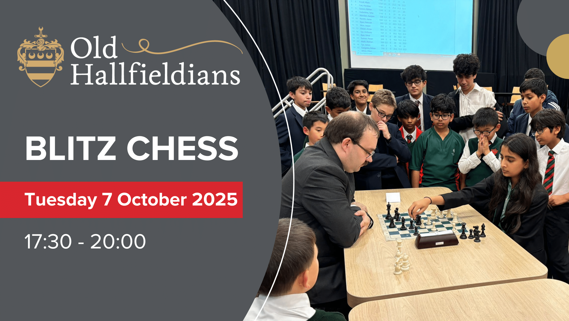 Old Hallfieldian Blitz Chess