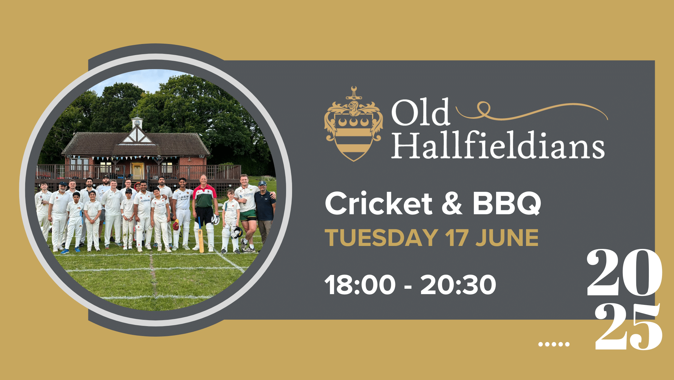 Old Hallfieldian Cricket Match